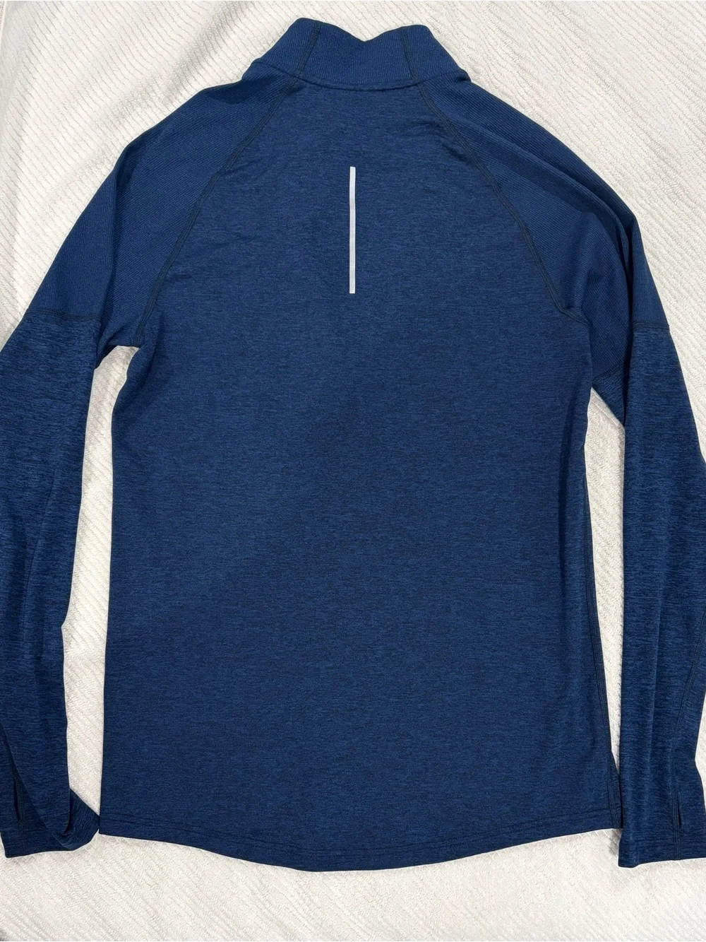 Nike Navy Blue Quarter-Zip Athletic Pullover